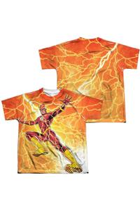 Футболка с коротким рукавом для подростков "Лига справедливости Америки: Быстрее молнии" Gildan, белый