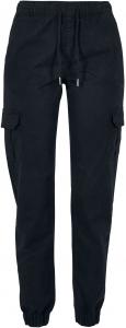Спортивные штаны Urban Classics Ladies High Waist Cargo Jogging Pants, черный