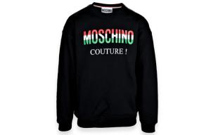 MOSCHINO Свитшот унисекс черный