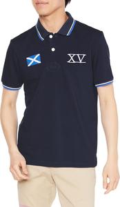Мужская футболка-поло Canterbury RA33044 с коротким рукавом, темно-синий