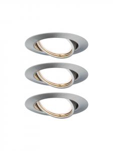 Встраиваемый светодиодный светильник, базовый комплект с поворотным цоколем  Paulmann