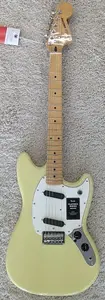 Электрогитара Fender Player II Mustang, гриф из клена, цвет Hialeah Yellow - MIM