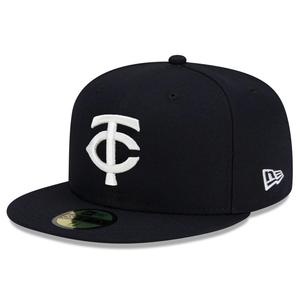 Мужская облегающая шляпа New Era Navy Minnesota Twins 2023 Authentic Collection Alternate 59FIFTY