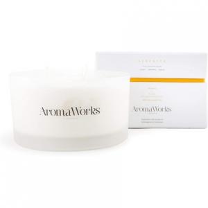 Свеча Serenity 3 Wick - Лемонграсс - Нероли и сладость Aromaworks