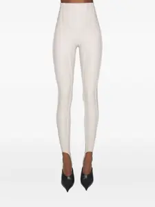 Леггинсы со вставками Mugler, белый