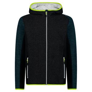 Толстовка на молнии CMP Fix Hood Full Zip 31M1857, серый