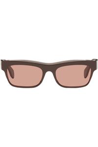 Солнцезащитные очки Angdoa Marni, коричневый