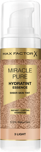 Тональный крем MAX FACTOR Foundation Miracle Pure Hydratint Essence 3 Light, 30 ml
