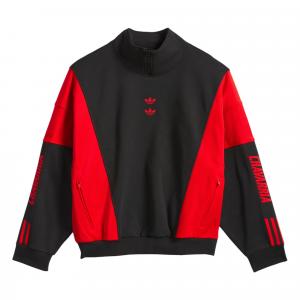 X Толстовка Willy Chavarra Watsonville Adidas Originals, черный/neon красный