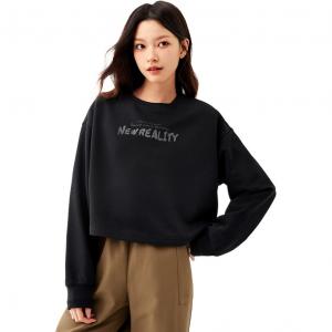 361° Свитшот Women's Super Black Crew Neck Moderate Regular