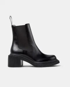 Женские кожаные ботильоны Pix London Camper, черный