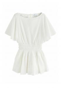 Комбинезон Next SHIRRED WAIST, White