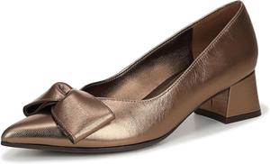 Женские туфли-лодочки Naturalizer Prompt с открытой пяткой и заостренным носком, золотой