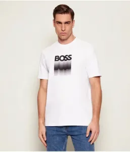 Футболка Te_Insignia regular fit Boss Orange, белый