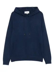 Свитер с капюшоном Eric Bompard, синий