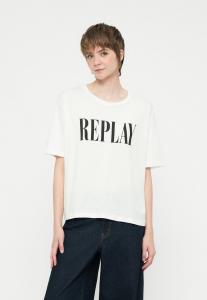 Футболка Replay CREW NECK LOGO TEE, White