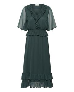 Платье Kaffe  KAdemi, изумрудный