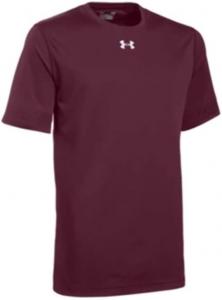 Мужская футболка с коротким рукавом Under Armour Locker Tee 2.0, 609Maroon/Silver