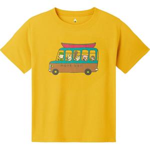 Детская футболка MONTBELL, желтый