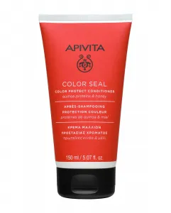 Кондиционер-фиксатор цвета с киноа и медом Apivita
