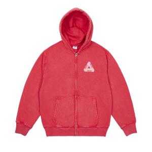 Толстовка Palace Pigment Wash Tri-Ferg Hood, Red