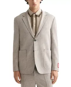 Мужской блейзер свободного кроя без каркаса Scotch & Soda, загар/бежевый