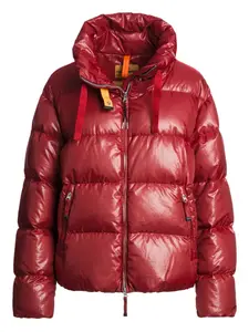 Стеганая куртка с высоким воротником Parajumpers, красный