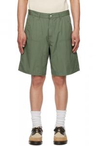 Зеленые шорты с двойным коленом Carhartt Work In Progress