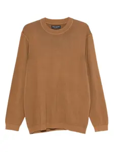 Свитер с круглым вырезом Marc O'Polo, коричневый