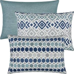 Чехол на подушку Erwin Müller 3er-Pack 208758, 30x1x50 см, светло-голубой