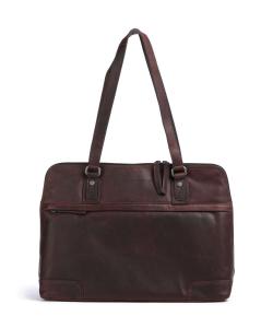 Сумка branson на плечо branson из коровьего воска, 14 дюймов, из воловьей кожи The Chesterfield Brand, коричневый