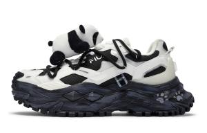 Кроссовки FILA FUSION Bianco Lifestyle Shoes Women's Low-top Black/white, черный/белый