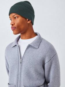 Простая вязаная шапка John Lewis, Dark Green