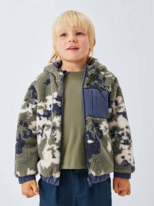 Детская реверсивная куртка Borg John Lewis, Blue