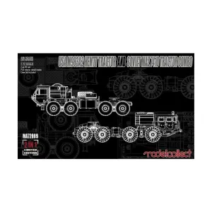 Трактор М983А2 МЭМТТ (США) и Трактор МАЗ 7410 (Советский) Комбинированный, Master Level Model Tanks (1:72) (ModelCollect)