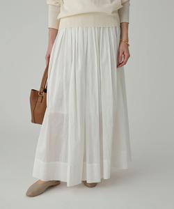 Прозрачная юбка из органзы Babylone, цвет White(10)