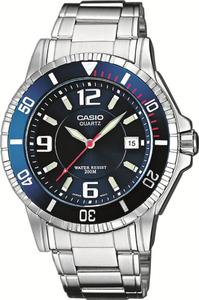 CASIO Серебряные аналоговые часы