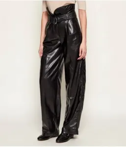 Брюки C_Tadelena regular fit Boss Orange, черный