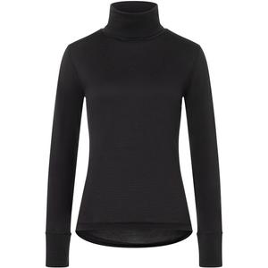 Женская лыжная куртка с высоким воротником и длинным рукавом Super.Natural, черный