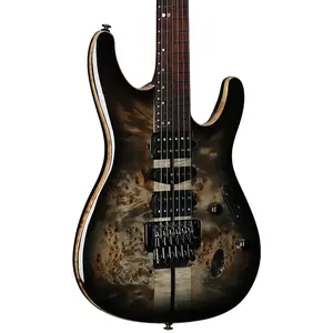 Электрогитара Ibanez S1070PBZ Premium (с чехлом), угольно-черный градиент