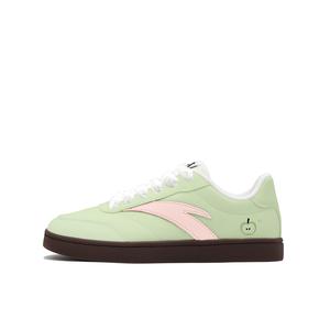 Активная износостойкая и легкая модель Low Top Skateboard Shoes для женщин в желто-зеленом цвете ANTA, желто-зеленый