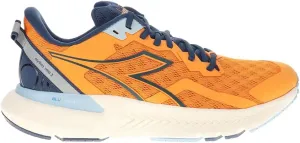 Кроссовки для бега Diadora Mens Mythos Blushield Volo 3 - синие, оранжевые, синий