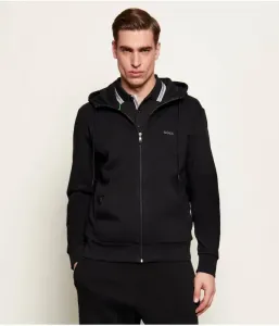 Обвисшая толстовка regular fit Boss Green, черный