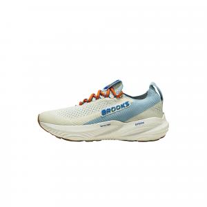 Brooks Кроссовки для бега Glycerin 22 с амортизацией, износостойкие, дышащие, низкие, мужские, сине-белые