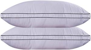 LMMDHUSV Подушка из гусиного пуха и пера с хлопковым чехлом White