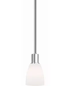 Подвесной светильник Concord с 1 лампой на штанге Volume Lighting, silver