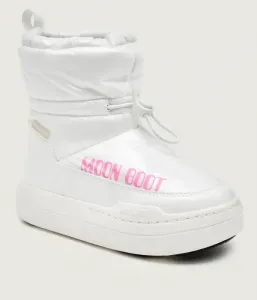 Снежные ботинки Junior Park Tube Glitter Mid Moon Boot, белый