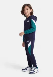 Спортивный костюм унисекс с капюшоном и рисунком minicats. Puma, New Navy