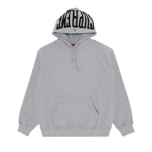 Толстовка Supreme Warm Up Hooded Sweatshirt, серый