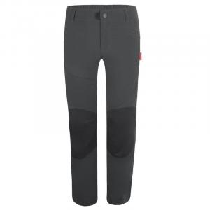 Детские трекинговые брюки, ударопрочные, дышащие, темно-серые. TROLLKIDS, цвет grau